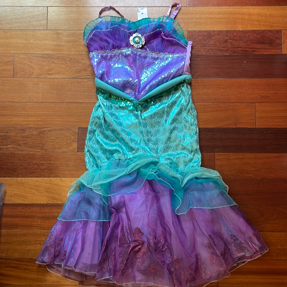 Disney Ariel Costume Girls Size 9/10